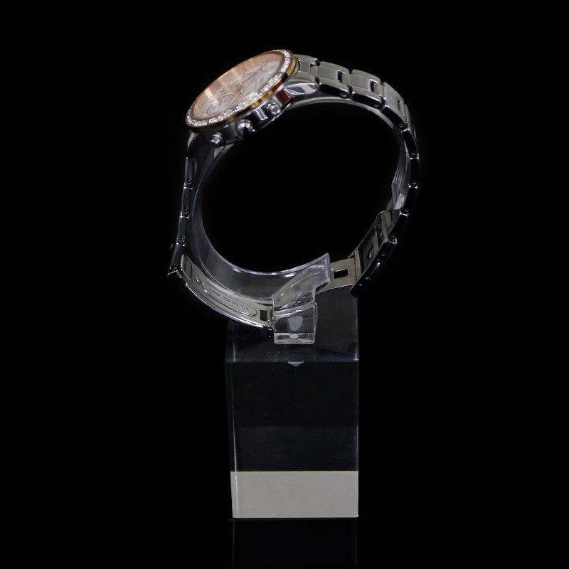 Affichage de montre en acrylique transparent transparent personnalisé