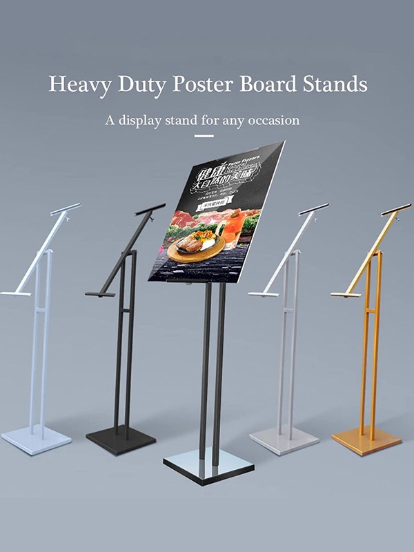 Poster board that stands up