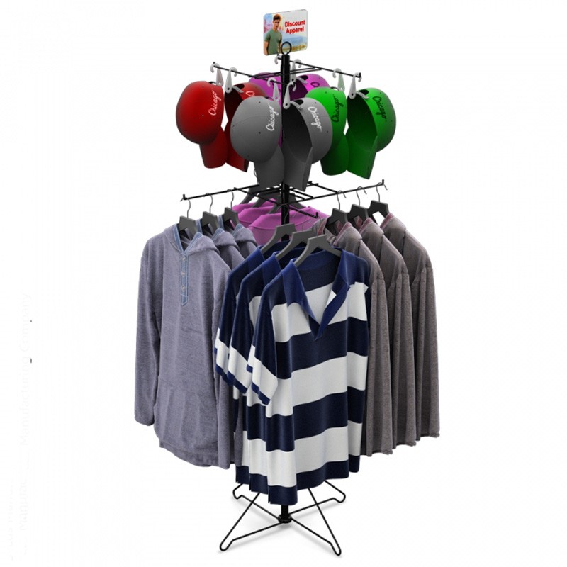 Economical t shirt rack display