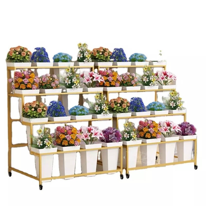Modern flower shop display stand