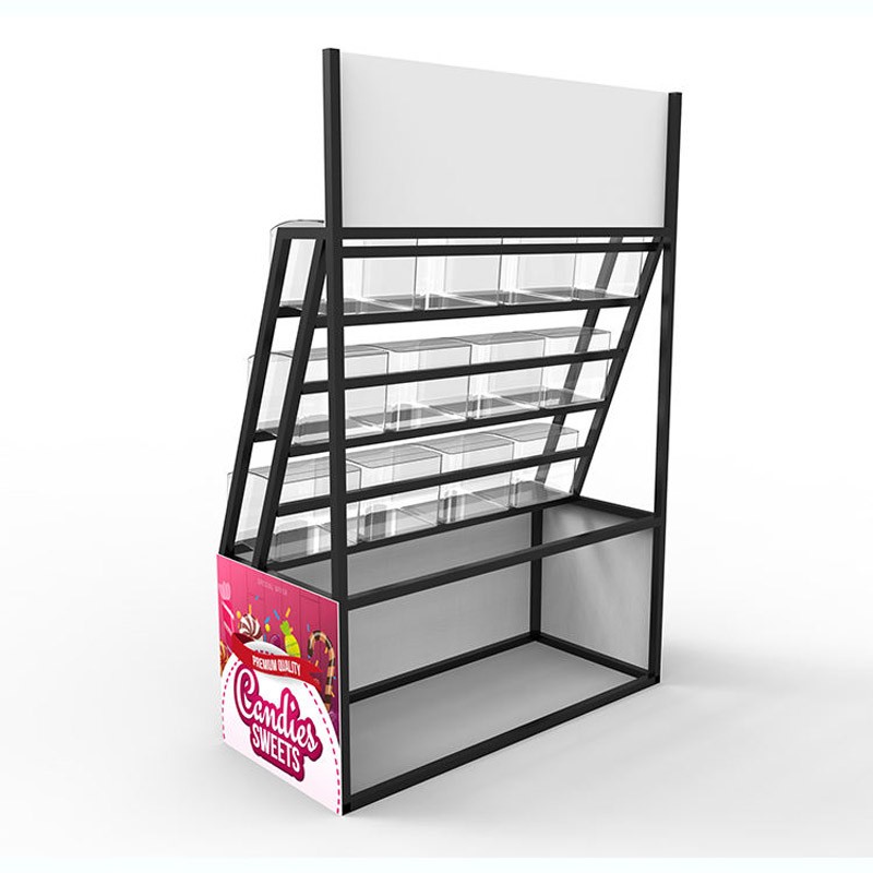 Factory supply candy display rack for sale