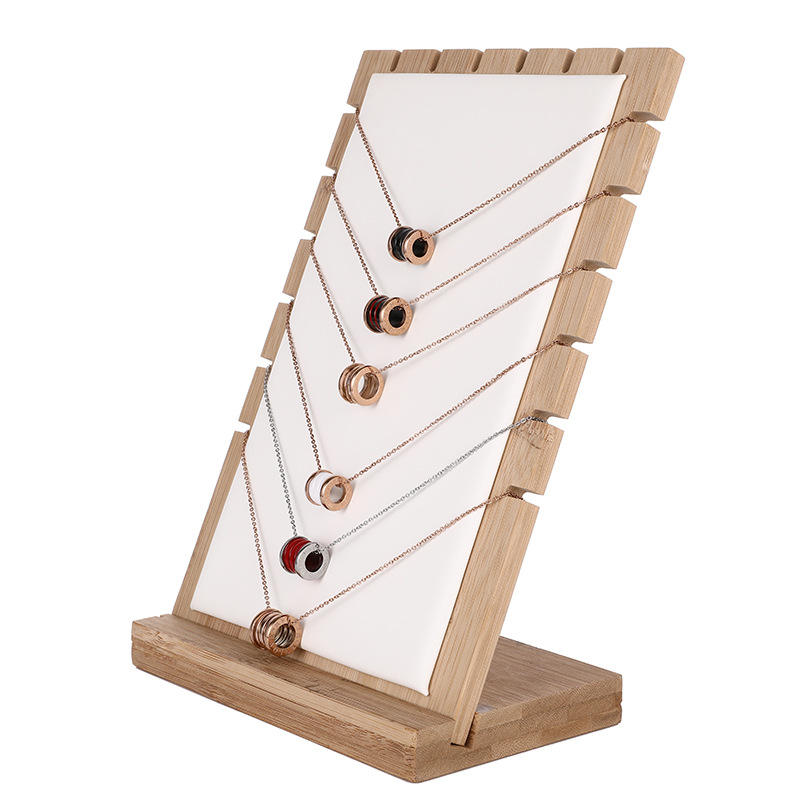 Modern display necklace stand