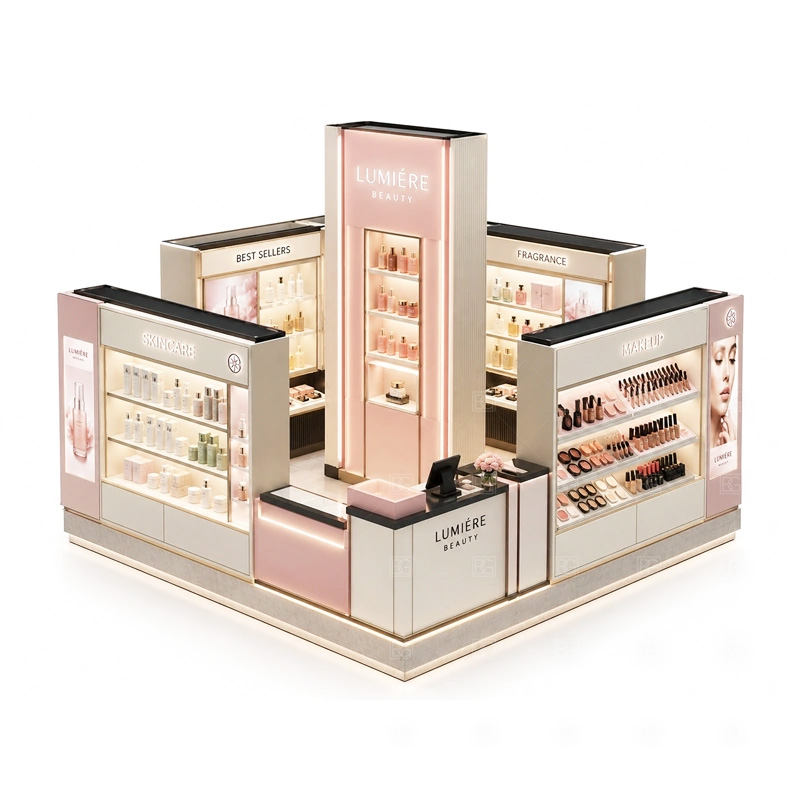 Armoire diamant moderne en acier inoxydable sur mesure